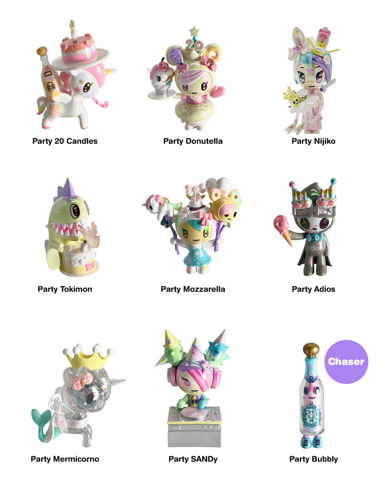 tokidoki 20th Anniversary Blind Box - myplasticheart
