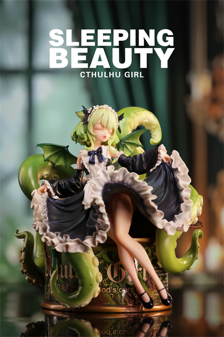 Sleeping Beauty Cthulhu Girl PRE-ORDER SHIPS Q3 2026 - myplasticheart