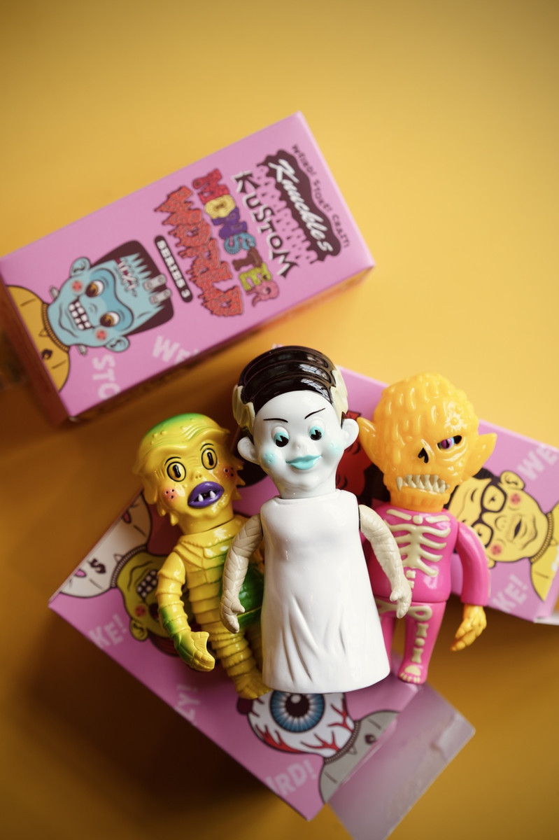 その他 headlockstudio KUSTOM MONSTER WORLD vol3 Monster World Mini Figure Series 3 Blind Box by Knuckle x Headlock