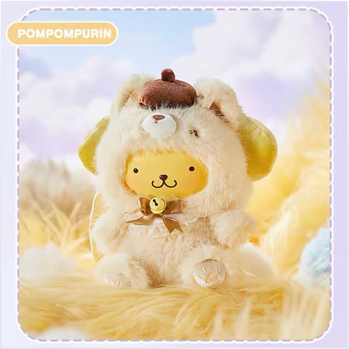 Sanrio Fox Island Vinyl Face Plush Keychain Blind Box - myplasticheart