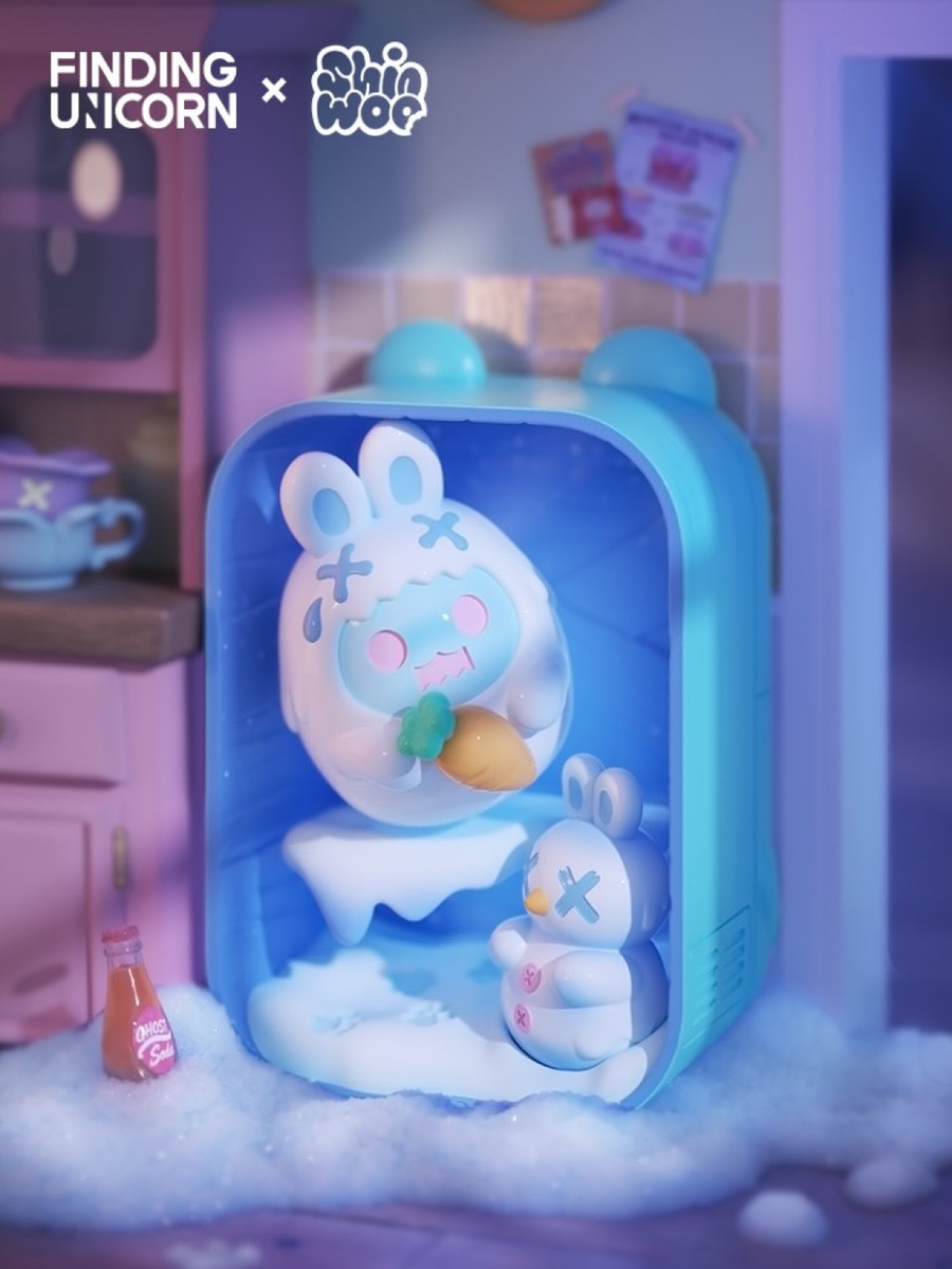 Shinwoo Ghost at Home Blind Box by Shin Woojung - myplasticheart