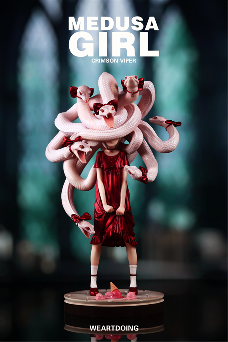 よっちゃん Neo. Medusa Spinelessneo.magali Medusa Girl Crimson Viper PRE-ORDER SHIPS Q4 2026 - myplasticheart