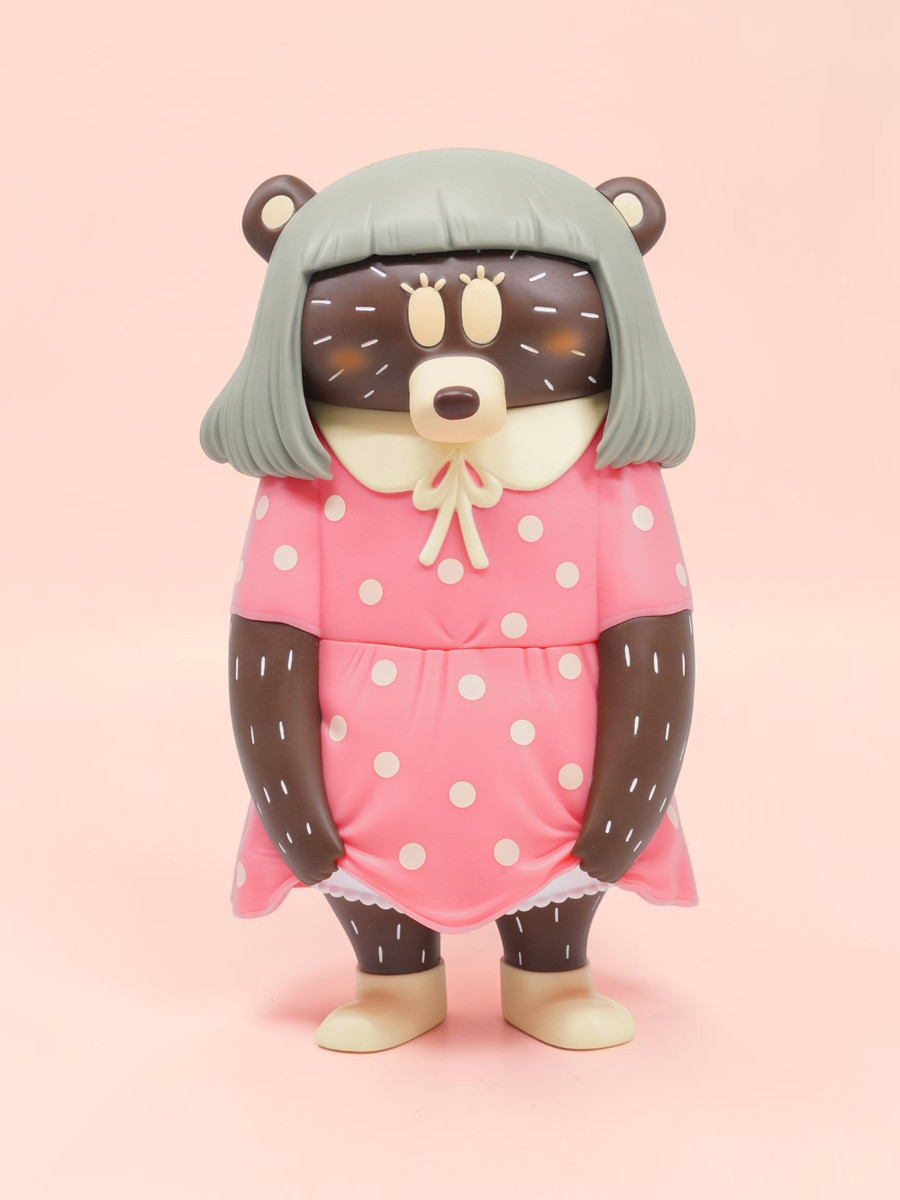 Don't Look Bear Pink by Kohei Ogawa X Jessica Ng - myplasticheart