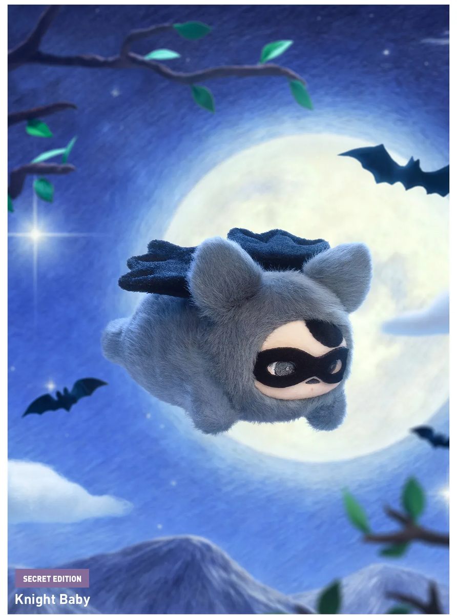Pucky Flying Babies Series Plush Keychain Blind Box - myplasticheart