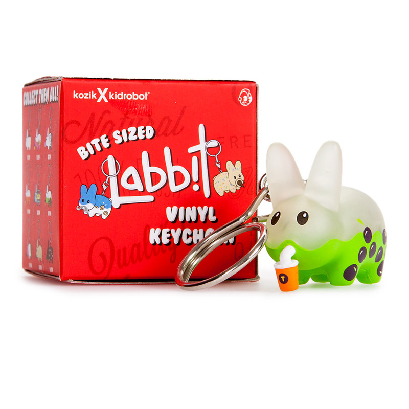 Bite Sized Labbit Vinyl Keychains : Blind Box - myplasticheart
