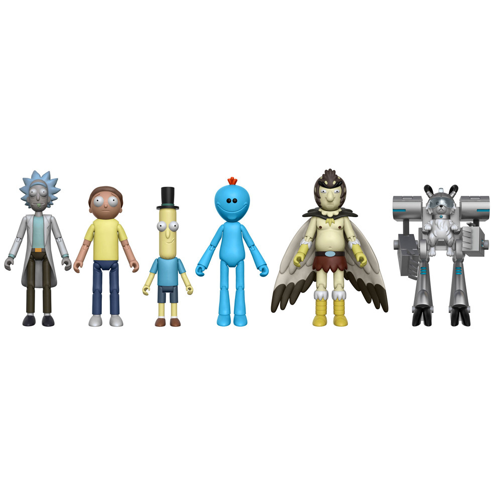 Rick and Morty 5 inch Action Figures - myplasticheart