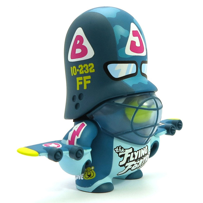 Art Toy Teddy Troops Série 3 'Flying Fortress' – Adfunture – 2009 – Occasion