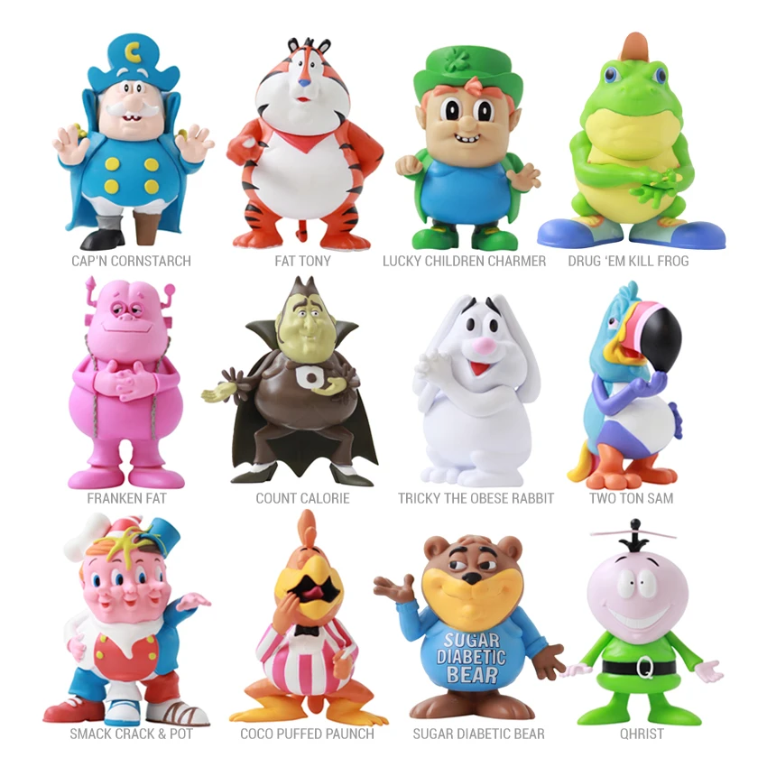 Cereal Killers 3 inch by Ron English - myplasticheart