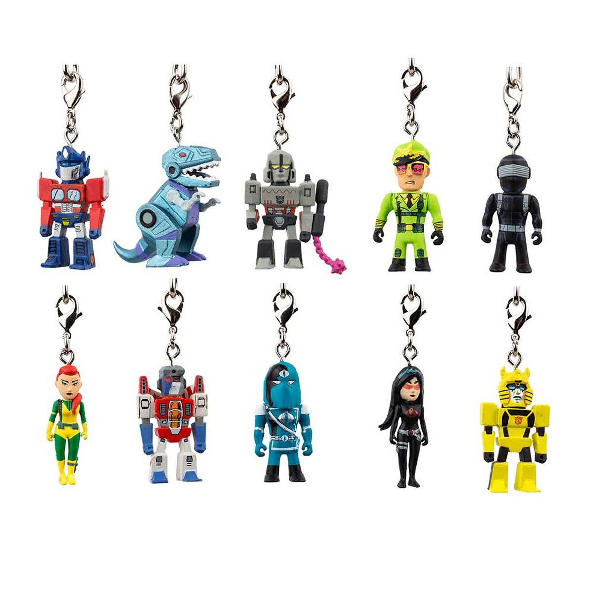 Transformers VS. G.I. Joe Keychain Series : Blind Box - myplasticheart