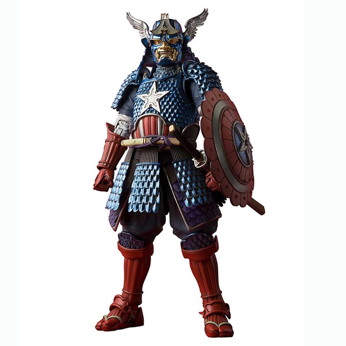 その他 Marvel Samurai Captain America Tamashii Nations : Samurai Captain America - myplasticheart