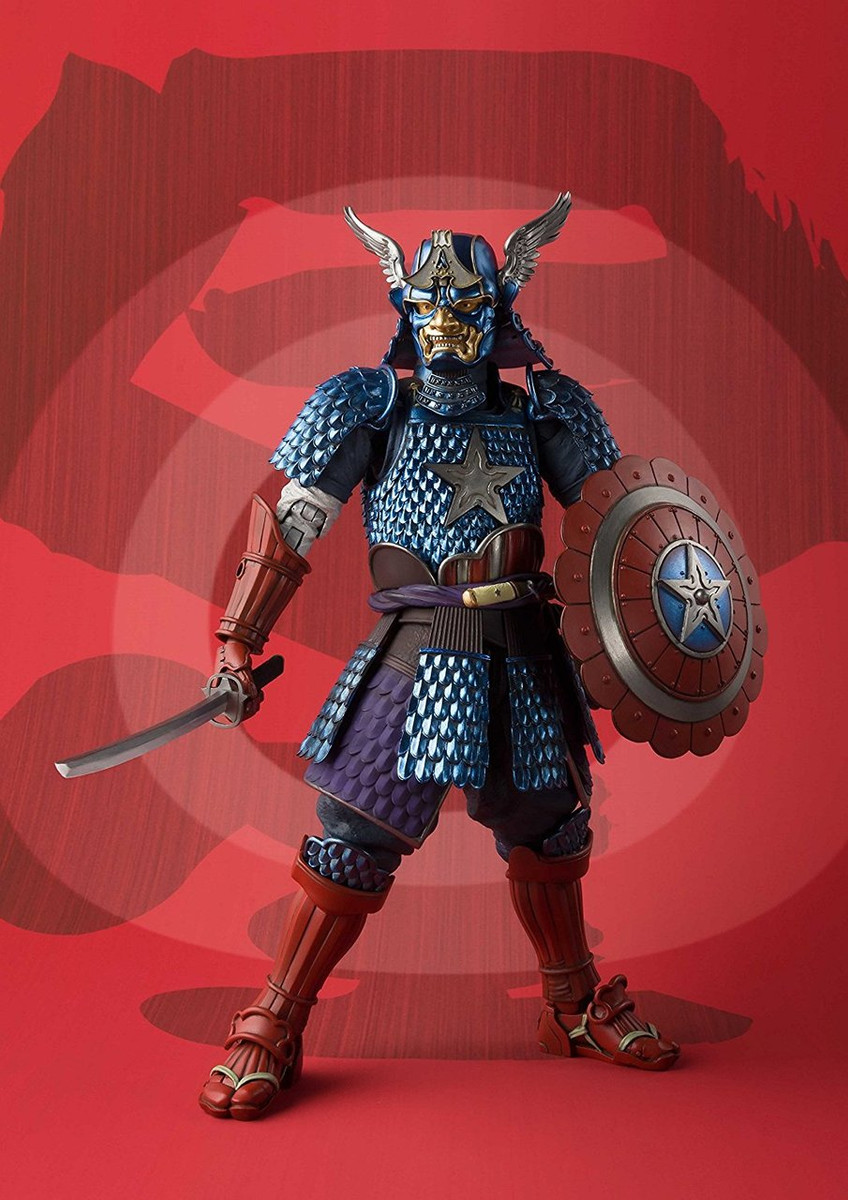 Tamashii Nations : Samurai Captain America - myplasticheart