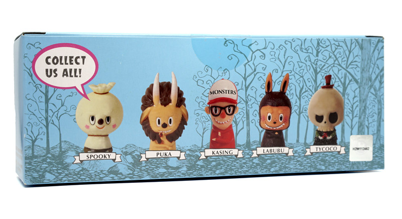 The Monsters Finger Puppets 5 Piece Set by Kasing Lung