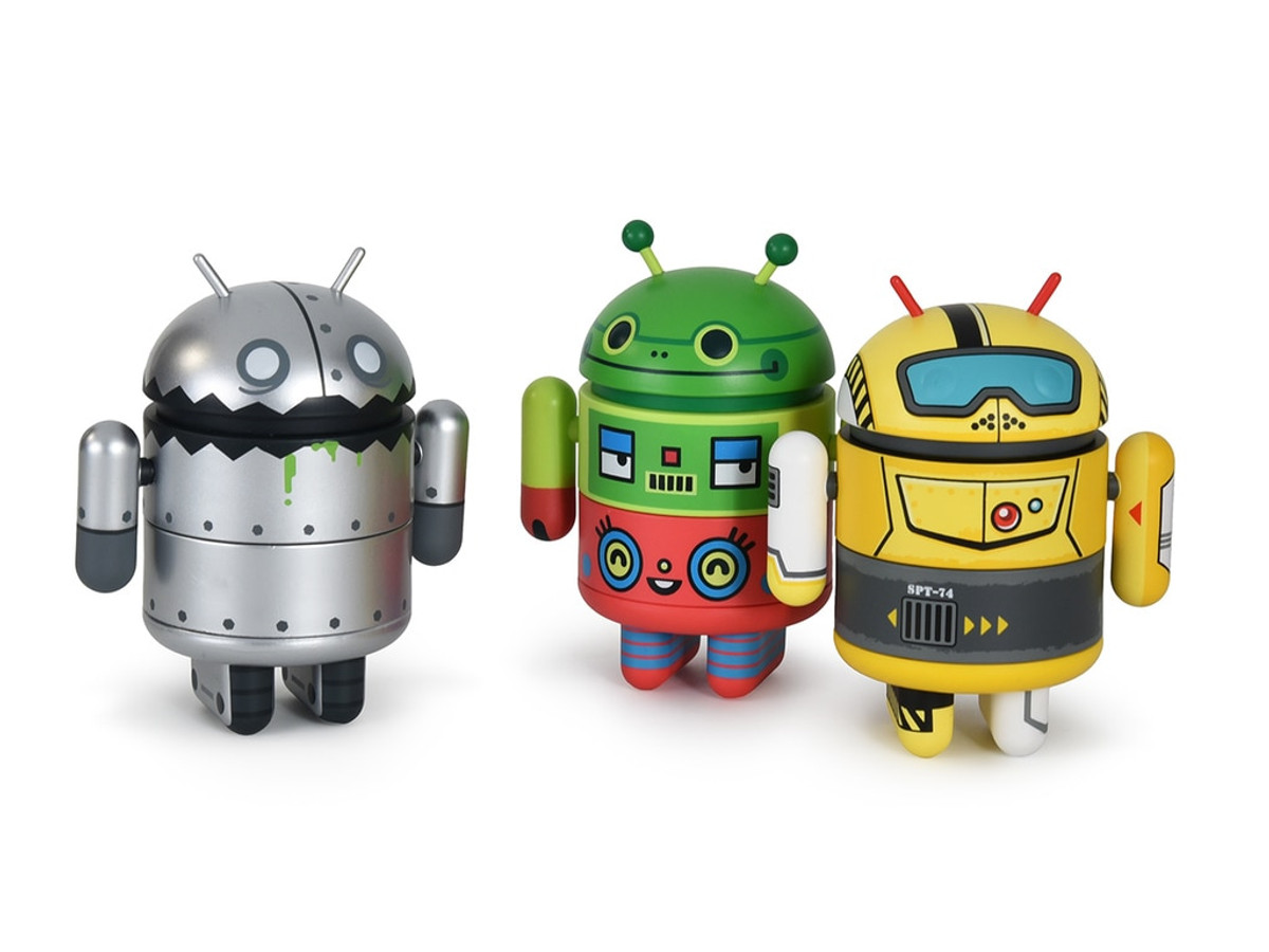 Android Mini Robot Revolution : Case of 16 - myplasticheart