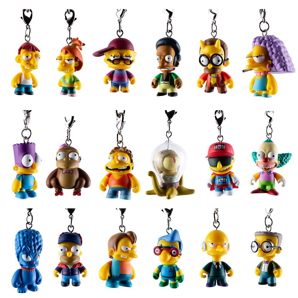 The Simpsons CRAP-TACULAR! Keychain Series : Case of 24