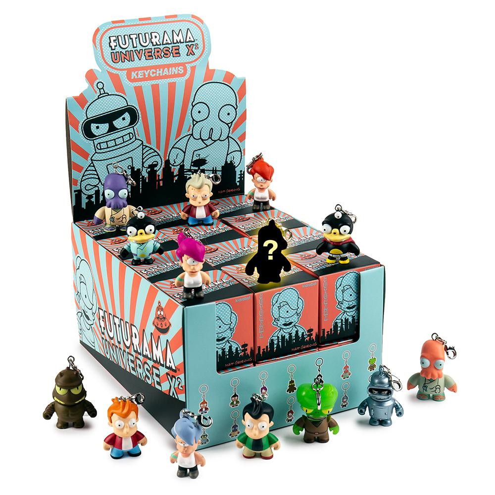 FUTURAMA UNIVERSE X2 Keychain Series : Case of 24 - myplasticheart