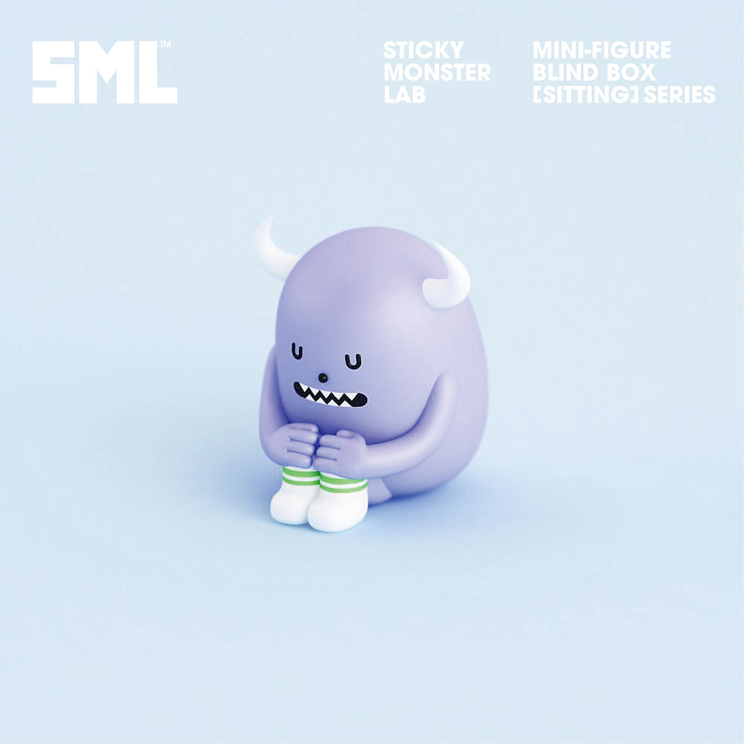 Sticky Monster Lab Mini-Figure Sitting Series : Blind Box