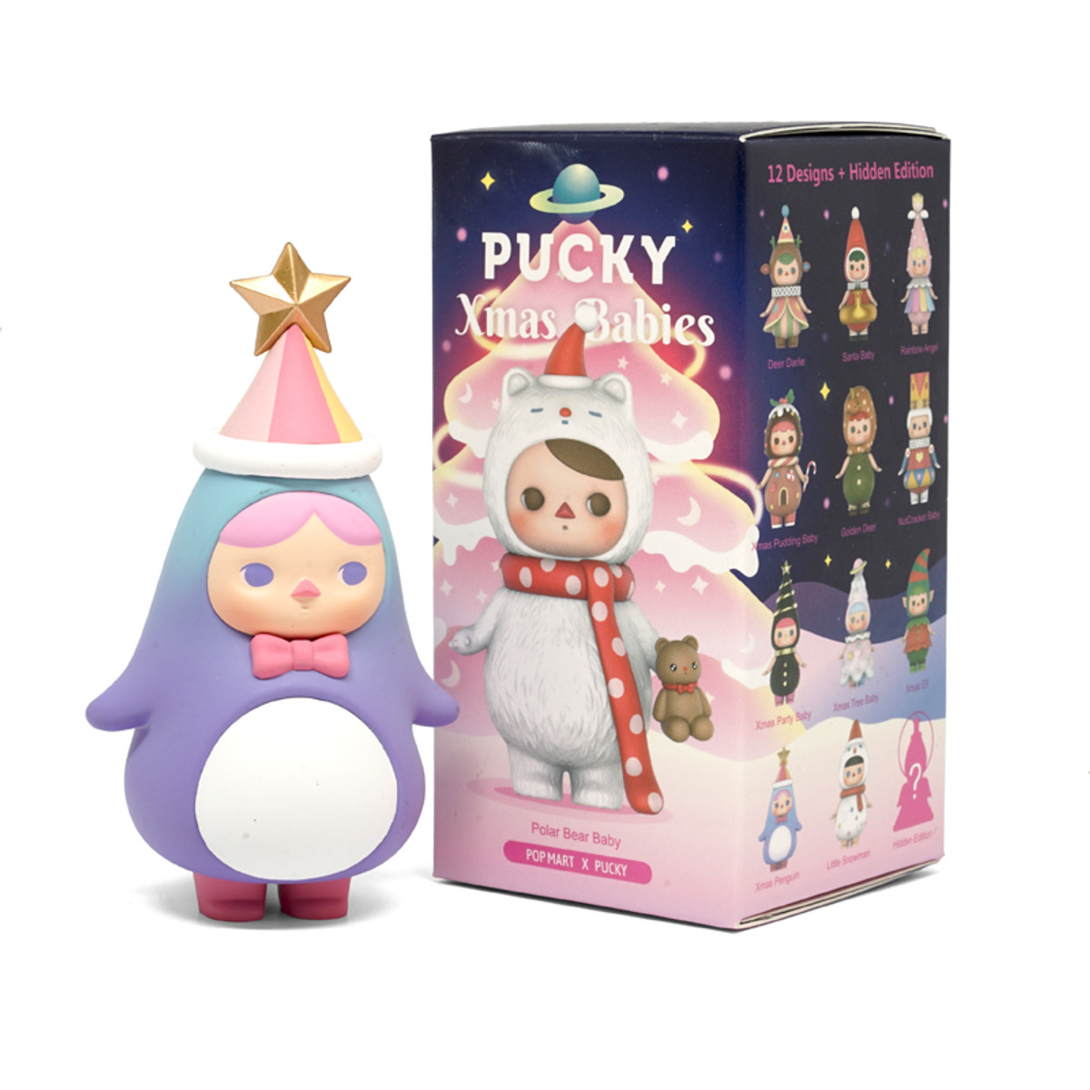 Popmart pucky クリスマス限定　Xmas babies 完売品 Pucky Xmas Babies Mini Series : Blind Box - myplasticheart
