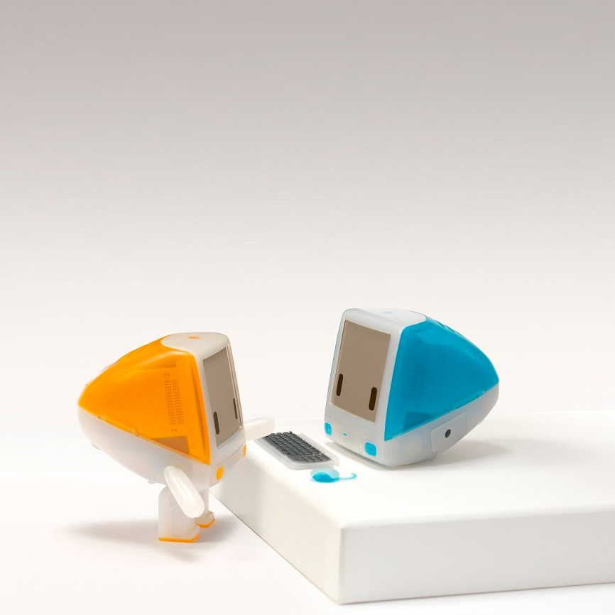 Classicbot iBot G3 ボンダイブルー　フィギュア iBot G3 : Bondi Blue - myplasticheart