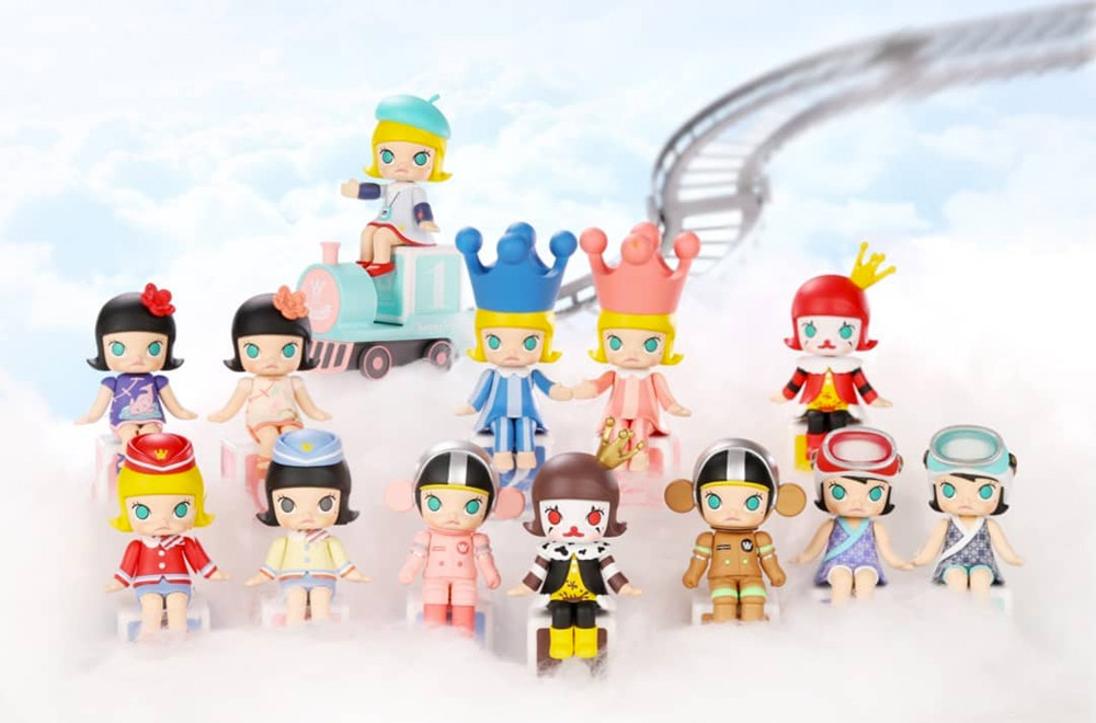 POPMART MOLLY ハッピートレインパーティー12個セット Molly Happy Train Mini Series by Kenny Wong : Blind Box
