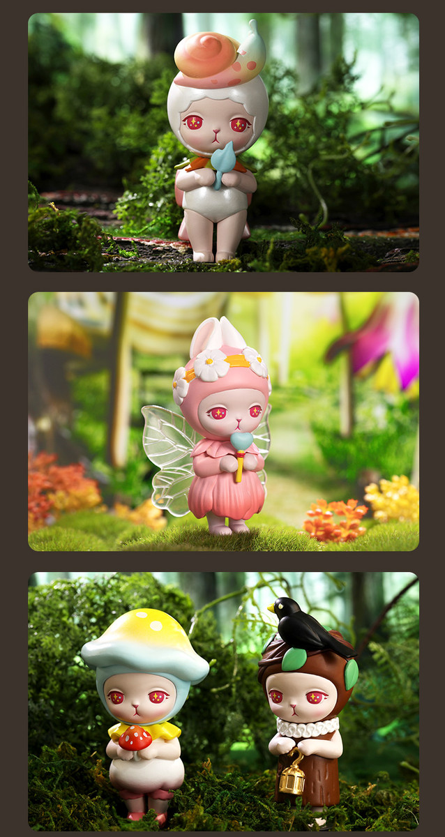 置物 bunnie forest Bunny Forest Mini Series : Blind Box - myplasticheart