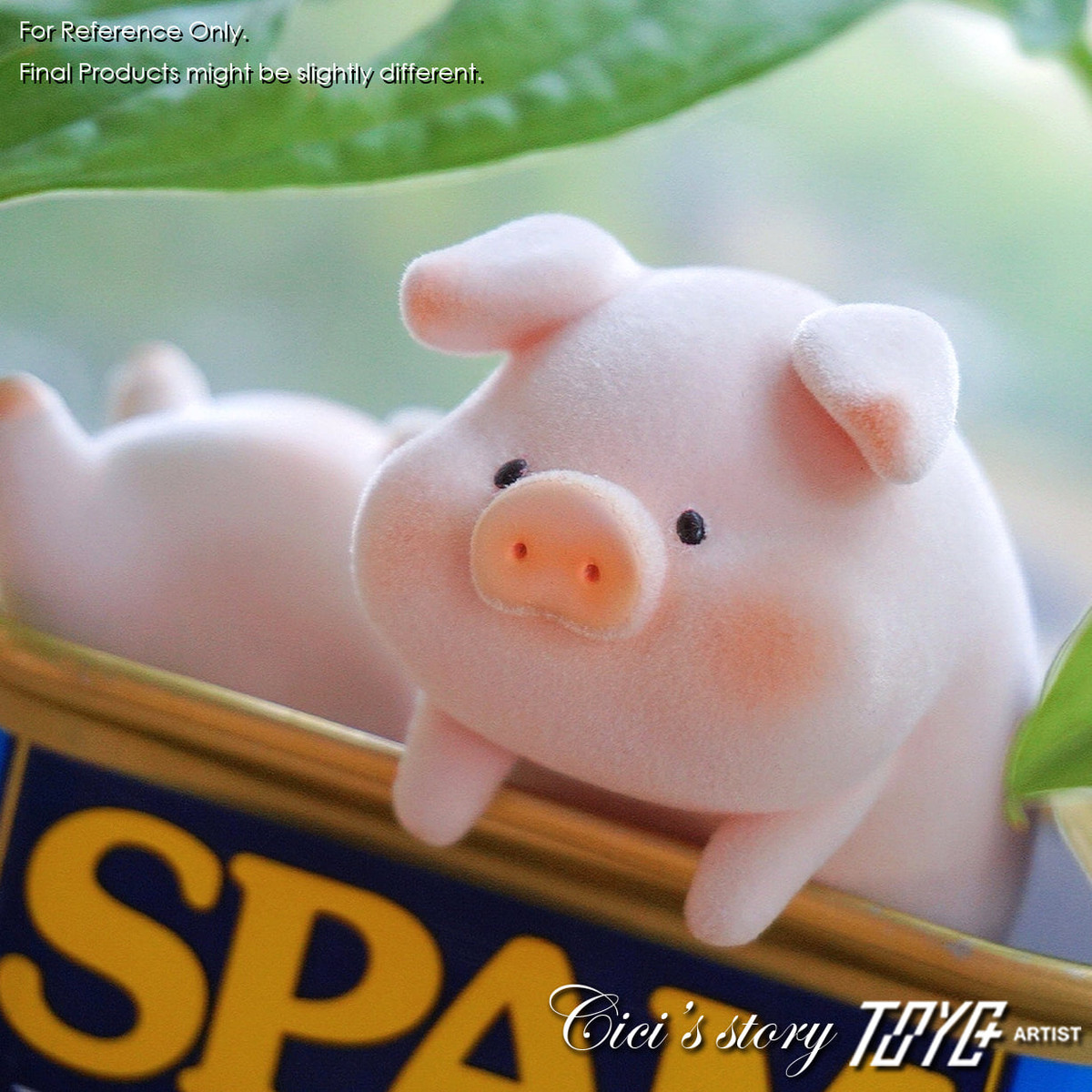 Lulu Piggy Can of 3 by Cici's Story - myplasticheart