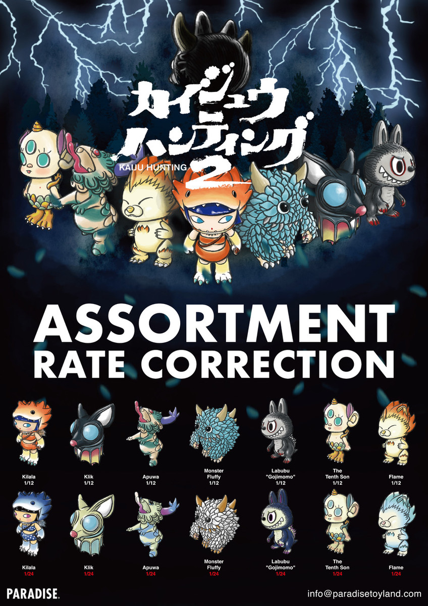 Kaiju Hunting Series 2 Blind Box - myplasticheart