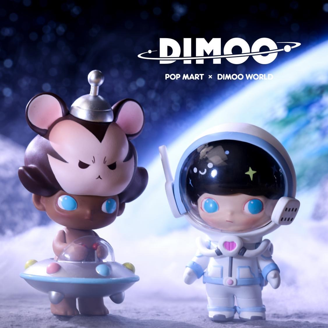 Dimoo Space Travel Mini Series by Ayan Blind Box - myplasticheart