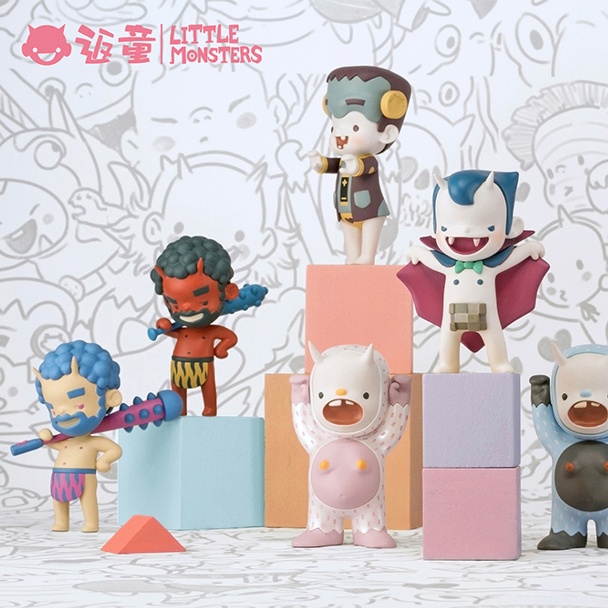 Little Monsters Mini Series Blind Box by Zeen Chin - myplasticheart