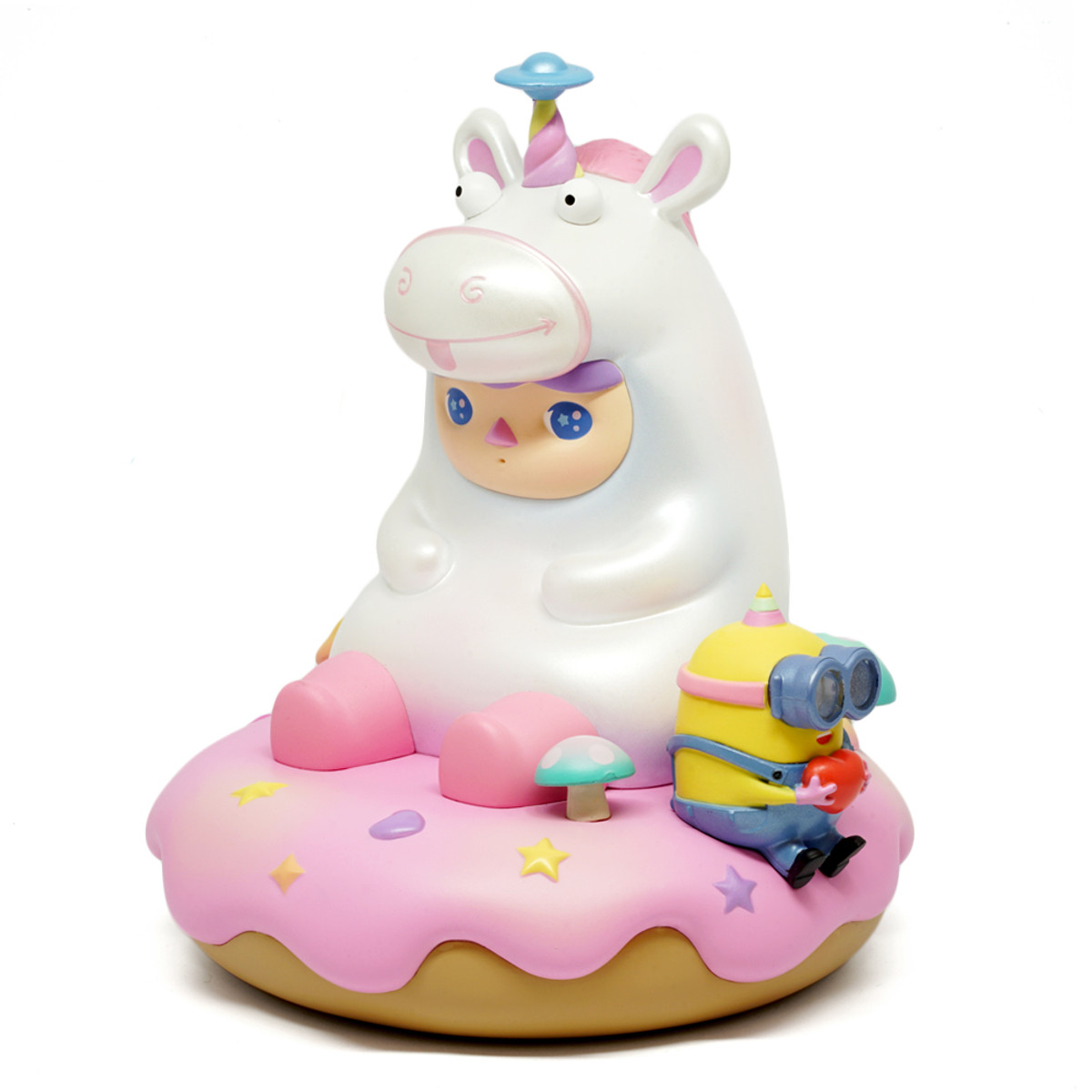 Fluffy Unicorn Baby by Pucky X Minions - myplasticheart