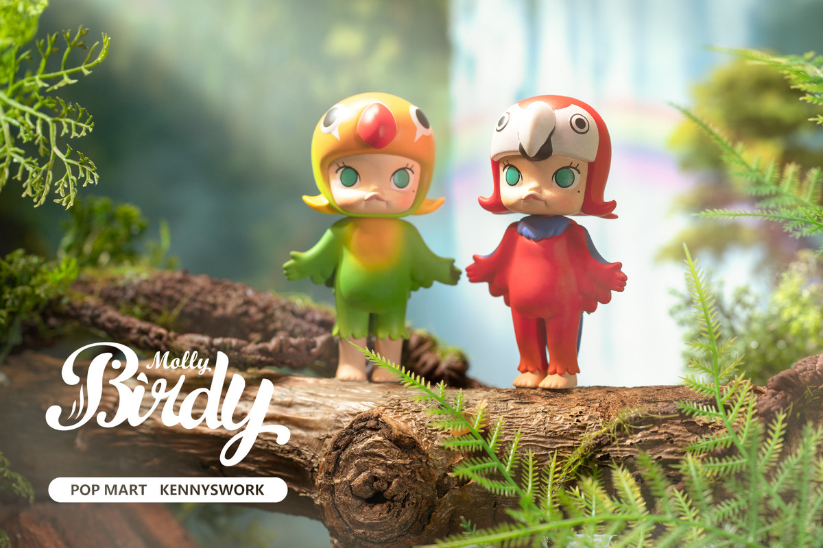 Molly Birdy Mini Series Blind Box by Kenny Wong - myplasticheart