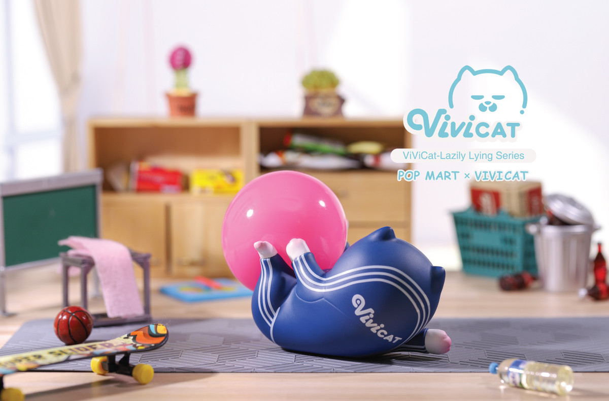 Vivicat Lazily Lying 3.0 Mini Series Blind Box - myplasticheart