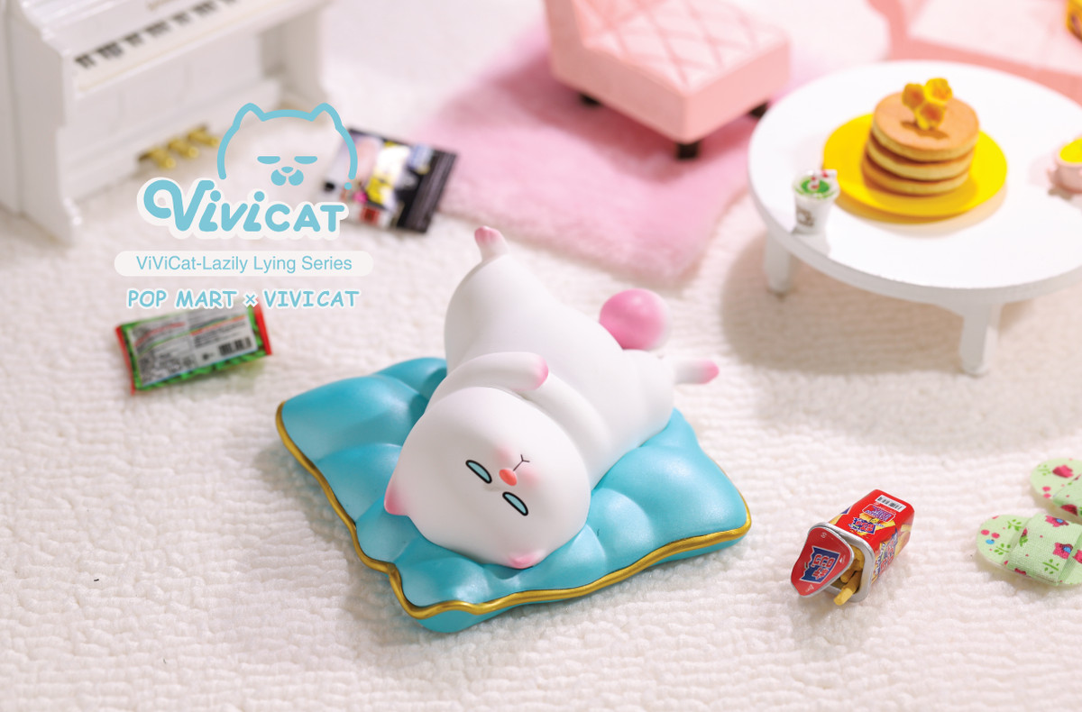 Vivicat Lazily Lying 3.0 Mini Series Blind Box - myplasticheart