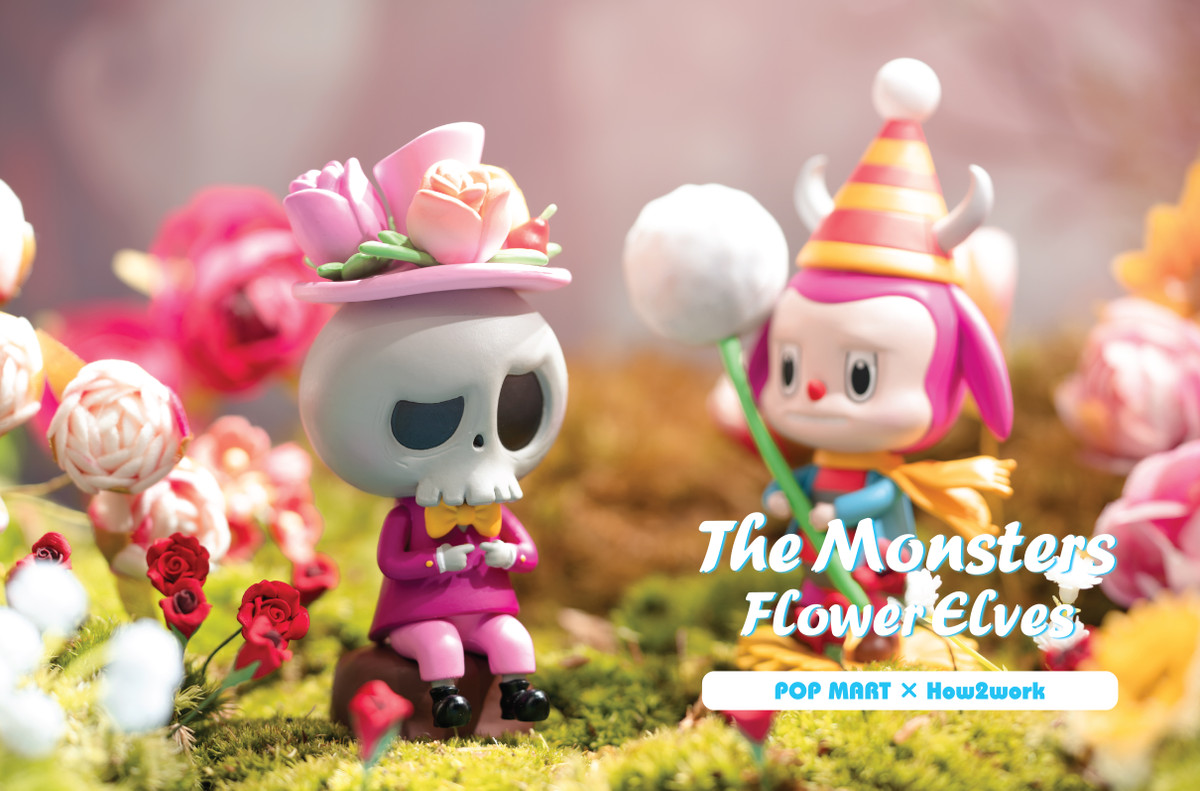 The Monsters Flower Elves Labubu Mini Series Blind Box by Kasing 