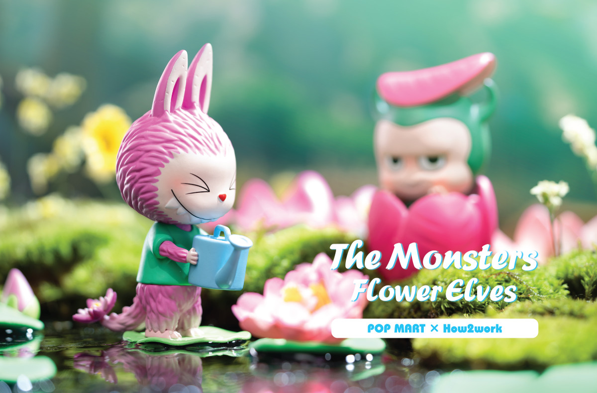 The Monsters Flower Elves シリーズ The Monsters Flower Elves Blind Box Series by Kasing Lung x