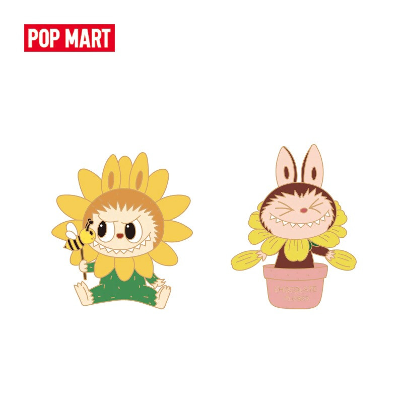 The Monsters Flower Elves Metal Badge Blind Box - myplasticheart