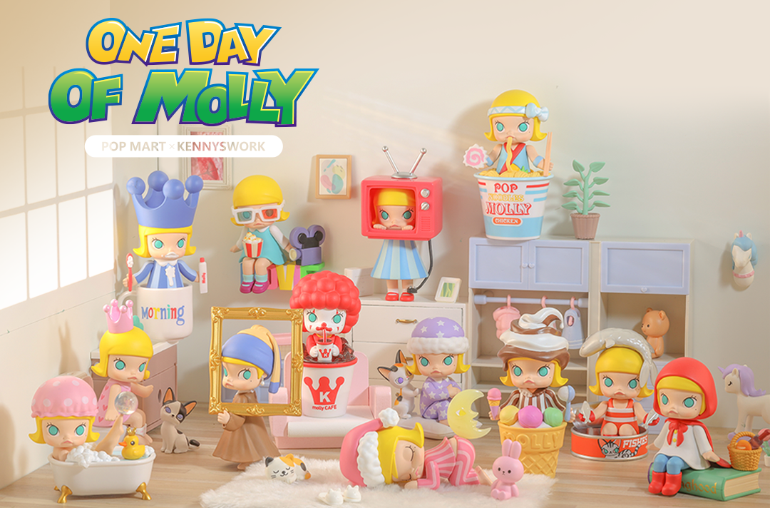 POPMART】ONE DAY OF MOLLY シークレット含む3種