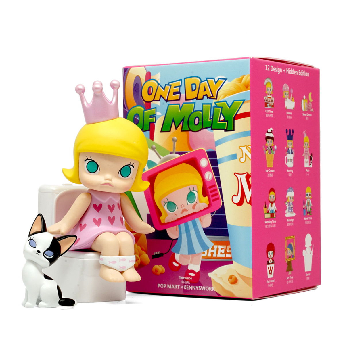 Molly One Day Mini Series Blind Box by Kenny Wong - myplasticheart