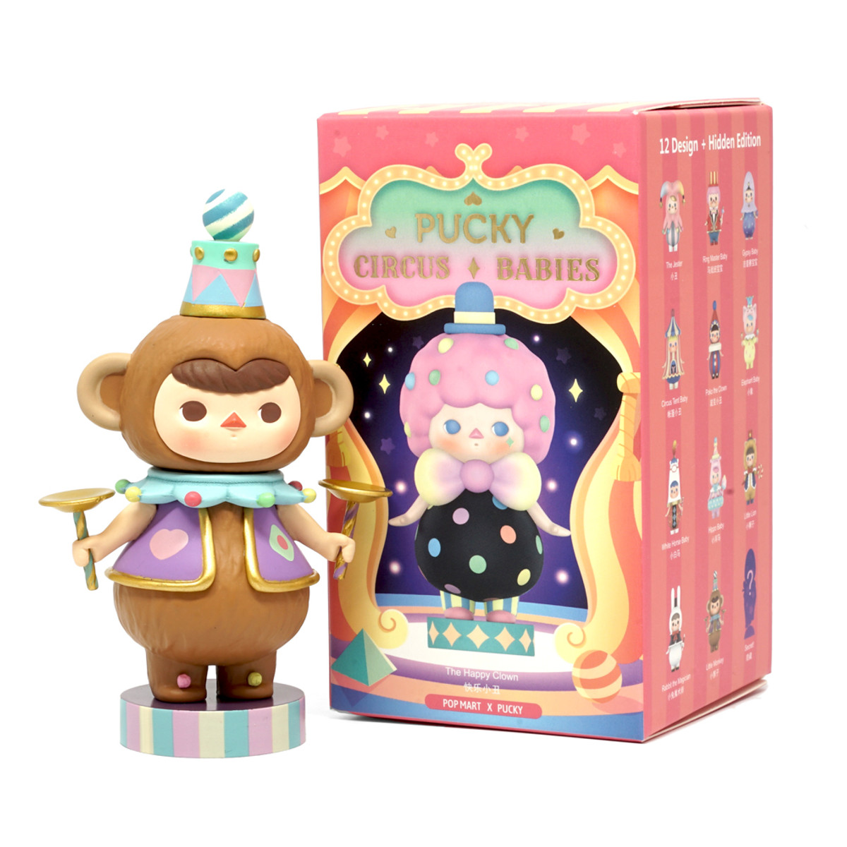 Pucky Circus Babies Mini Series Open Blind Box - myplasticheart