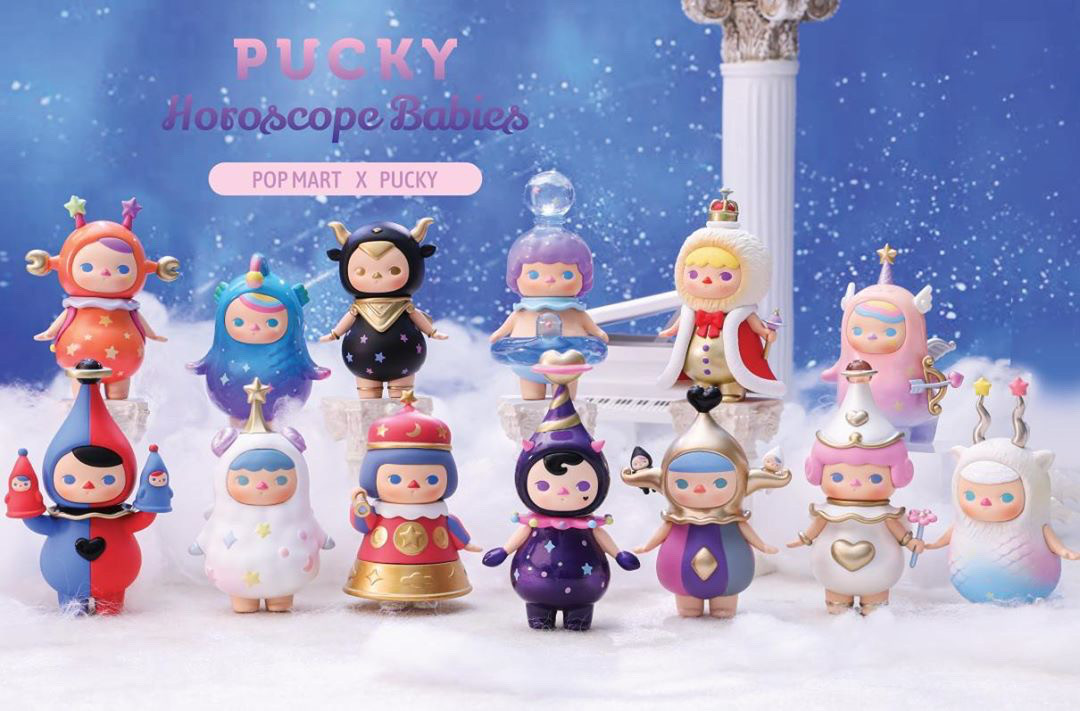 Pucky Horoscope Babies Mini Series Open Blind Box - myplasticheart