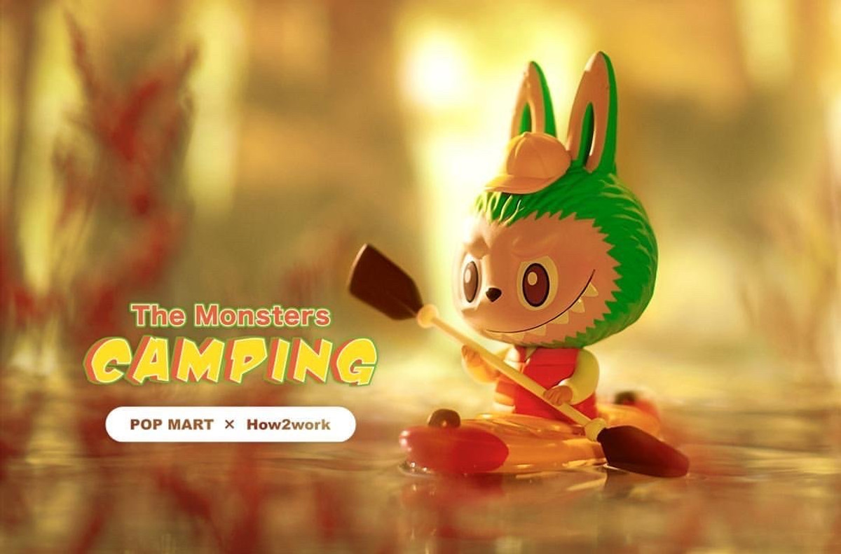 The Monsters Camping Labubu Mini Series Blind Box by Kasing Lung