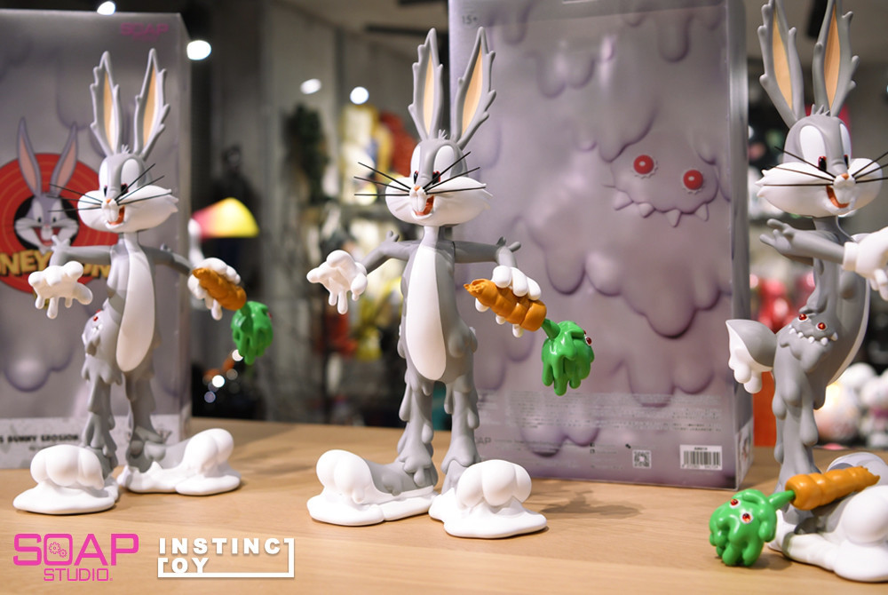 バッグスバニー(Bugs Bunny) ソフビ フィギュア Bugs Bunny Erosion by Instinctoy X Soap Studio - myplasticheart