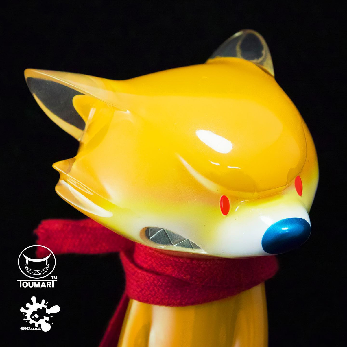 Tona the Angry Fox by OkLuna x Touma PRE-ORDER SHIPS JAN 2021 ソフビ Tona the Angry Fox / OKIuna×Toumart