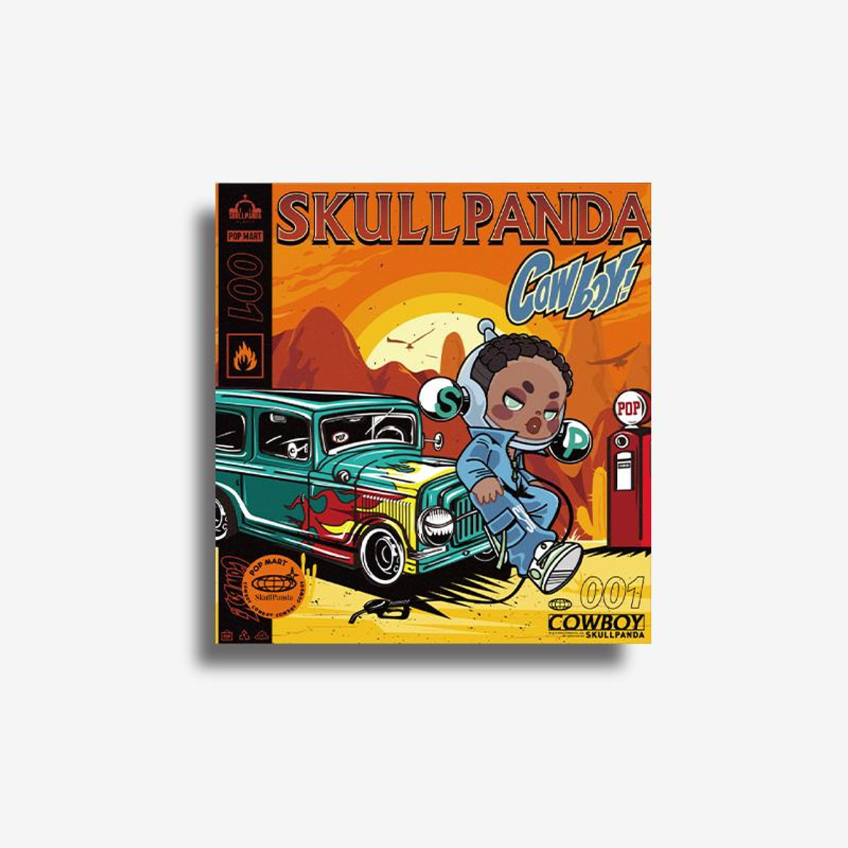 その他 SKULLPANDA COWBOY PopMart SkullPanda Cowboy 001