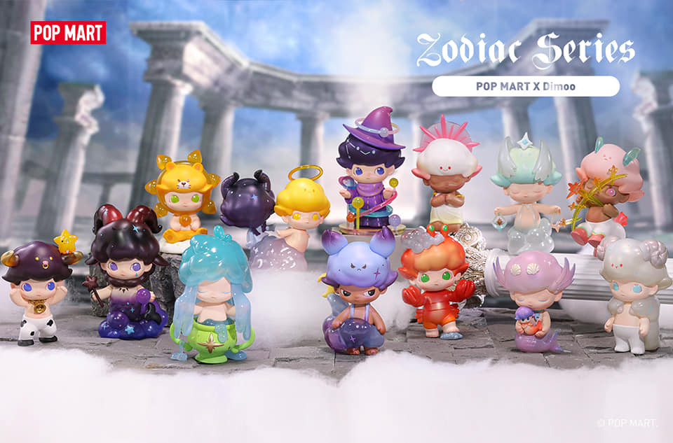 Dimoo Zodiac Mini Series Blind Box by Ayan - myplasticheart