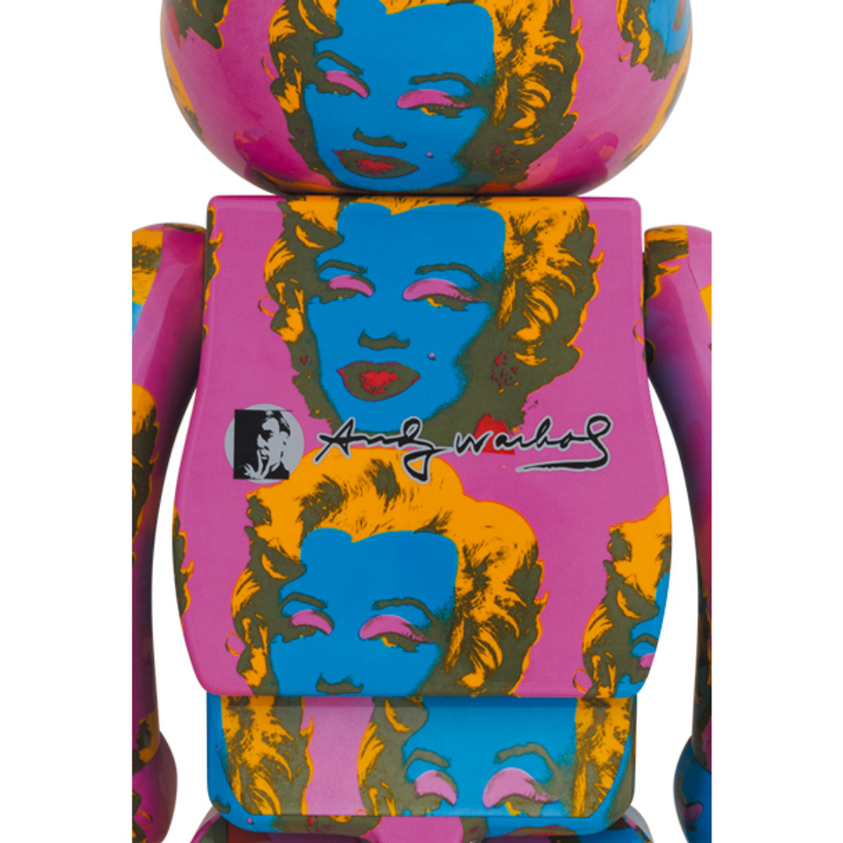 Be@rbrick 1000% Andy Warhol's Marilyn Monroe #2 - myplasticheart