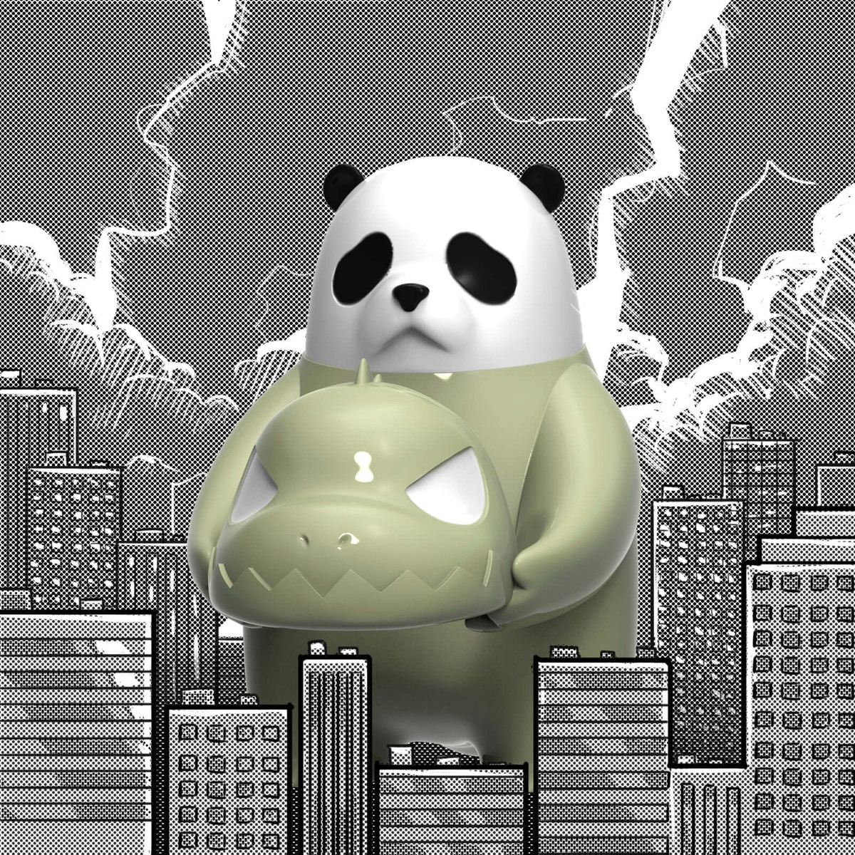 Switch Panda Blind Box - myplasticheart