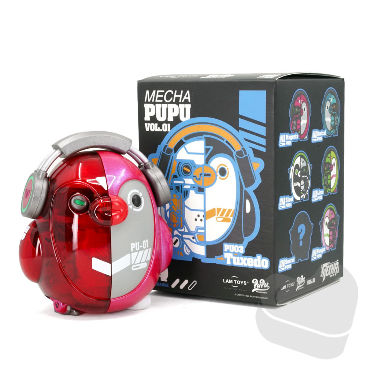 メカププ LAM TOYS トイ MECHA PUPU フィギュア 5点 セット メカププ LAM TOYS トイ MECHA PUPU フィギュア 5点 セット