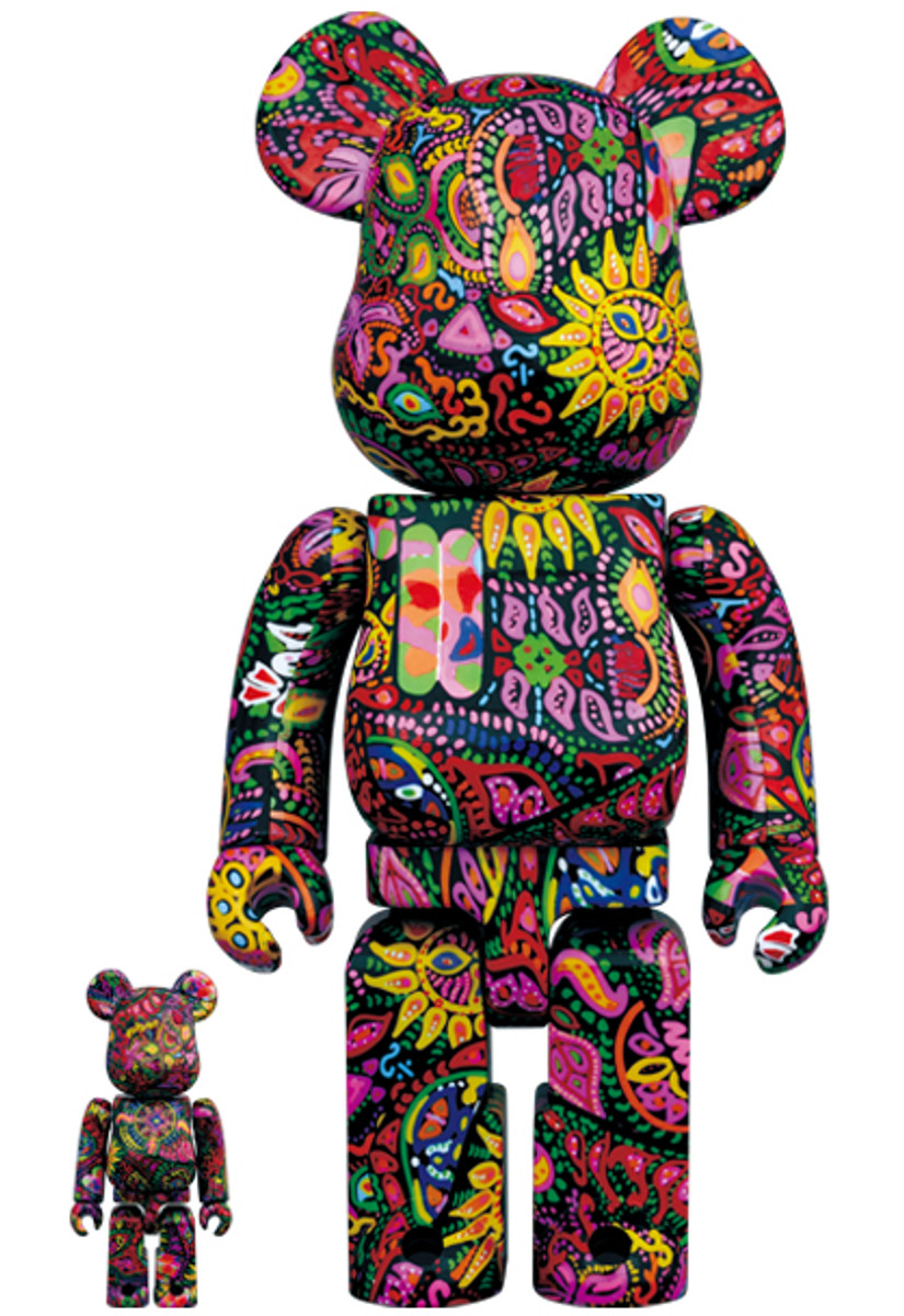 Be@rbrick 400% and 100% Psychedelic Paisley PRE-ORDER SHIPS OCT 2021