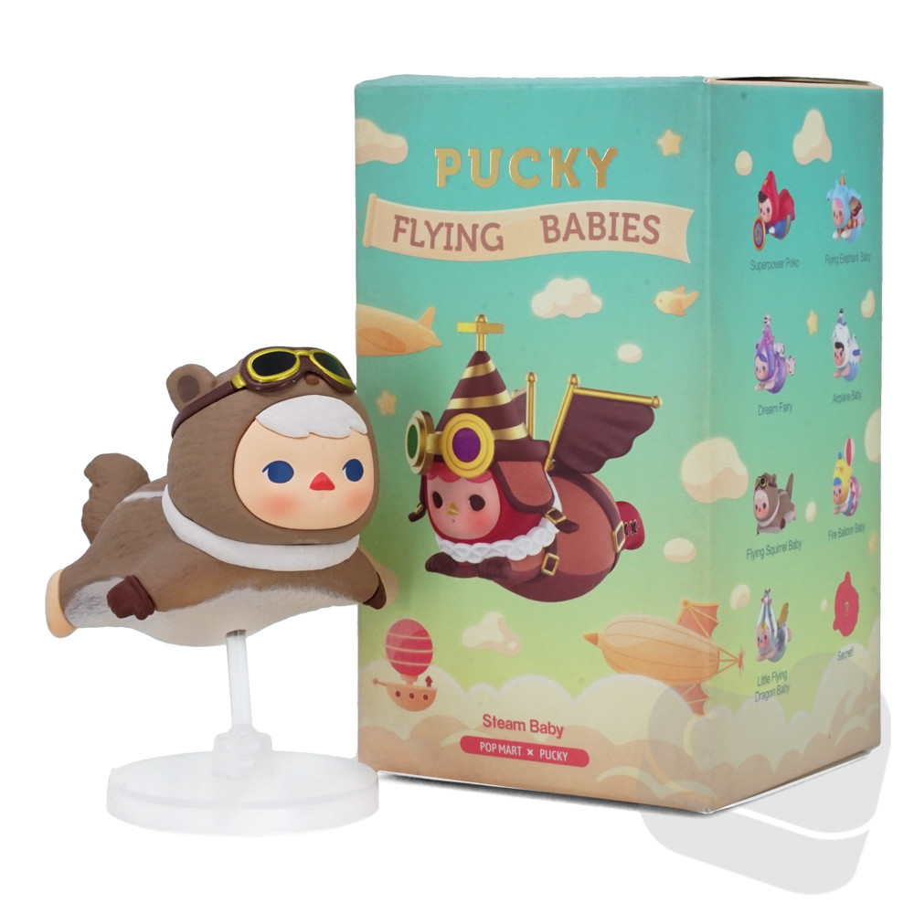 【シークレット】pucky flying Babies 2体セット Pucky Flying Babies Mini Series Blind Box - myplasticheart