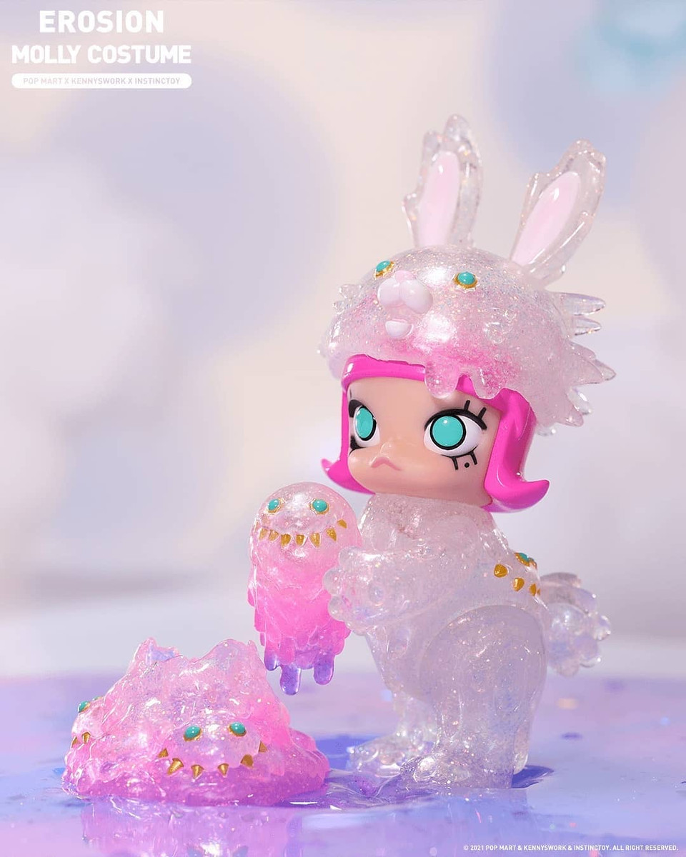 お得最安値INSTINCTOY mini Ice Erosion Molly 検: インスティンクトイ モリー kenny Labubu Zimomo kasing lung T9G shoko nakazawa Byron 一般